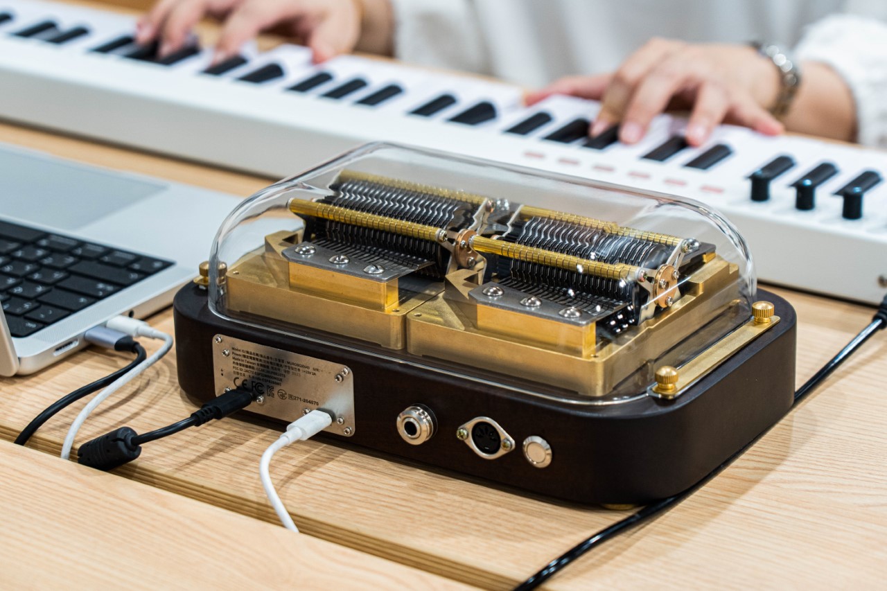 World's First Compact Folding Piano