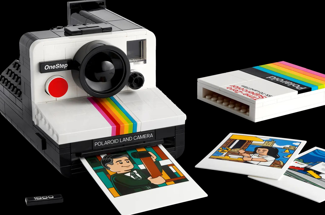Lego pays homage to a 70s classic, the Polaroid OneStep SX-70 instant