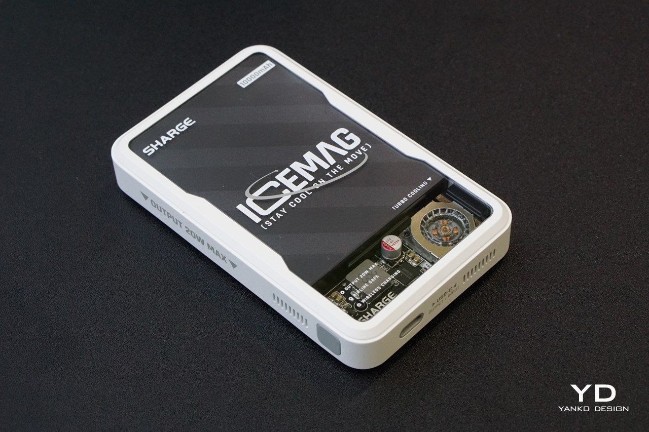 SHARGE ICEMAG Power Bank debuts with actively-cooled design
