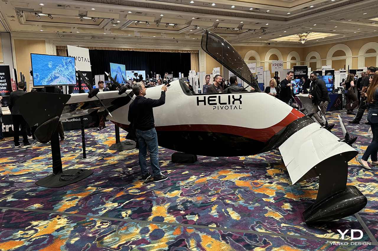 Helix, the first eVTOL aircraft is at CES and all set to begin flying