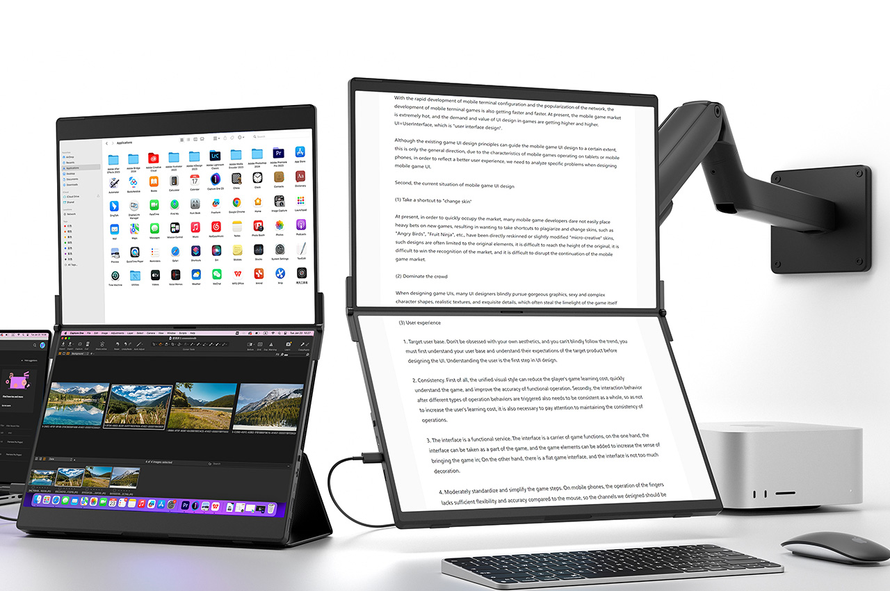 #This Dual Touchscreen Monitor is the biggest productivity upgrade your Laptop can get in 2024