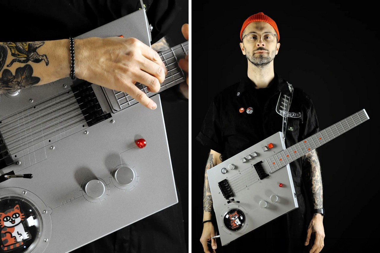#The “Willy Wonka” of musical instruments created this oddly appealing portable MIDI guitar