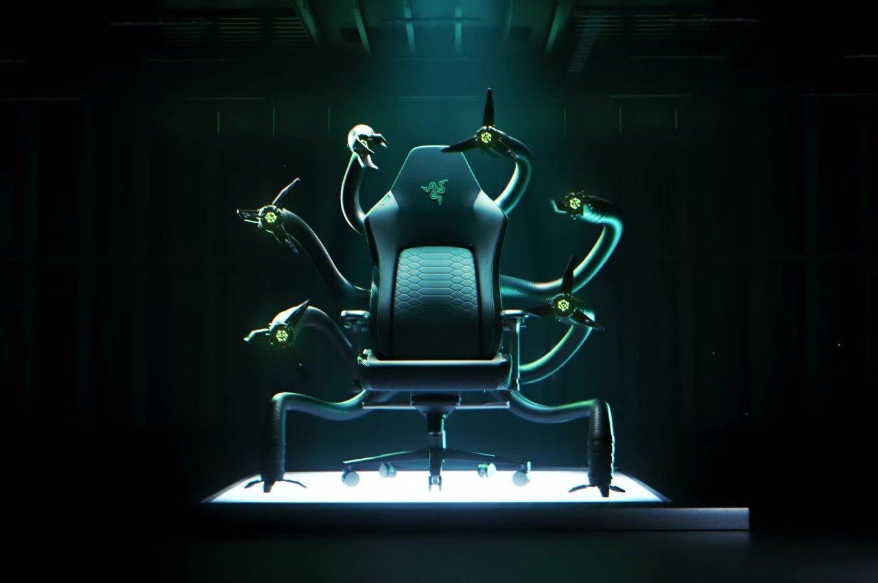 #Razer Cthulhu gaming chair is something you might wish wasn’t just a joke