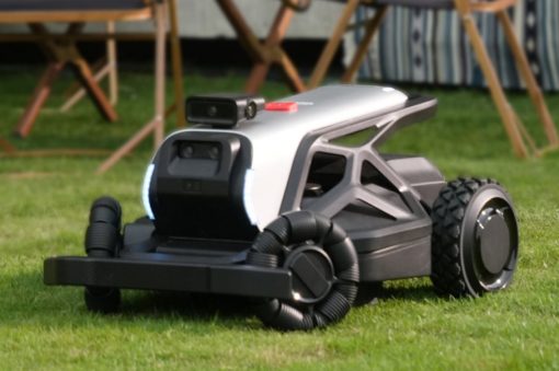 Tron 360° AI Vision Robotic Mower with Auto-Mulching by Airseekers —  Kickstarter