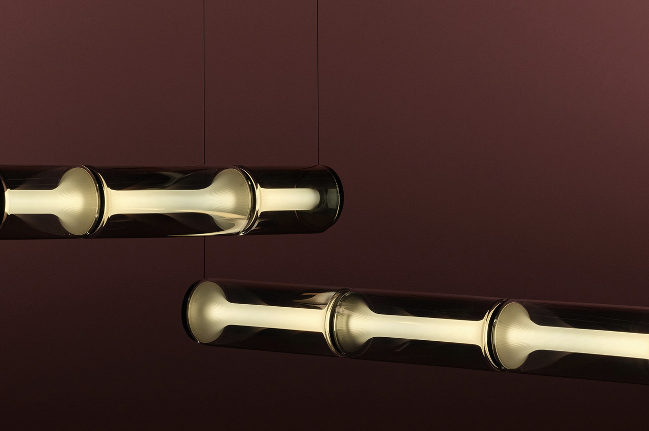#This Unique Lighting Design Strikes A Connection Between Music & Glass Blowing