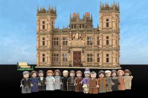 LEGO Downton Abbey Set comes with detailed Minifigure cast and replica of Highclere Castle