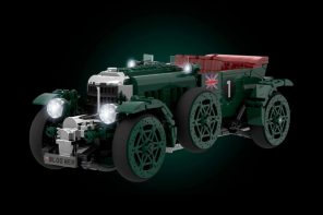 LEGO replica of Pre-War Bentley Blower celebrates the Le Mans racecar’s vintage iconic design