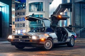 Custom DeLorean DMC-12 electric plug-and-play kit breathes clean life into an aging classic