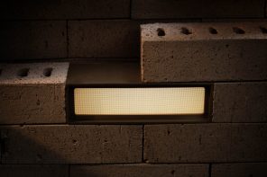 Illuminated brick redefines what it means to be a wall lamp