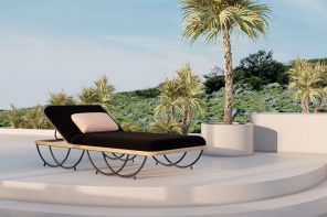 The Osier Lounge Chair: A Harmonious Blend of Industrial and Natural Elements for Your Outdoor Space