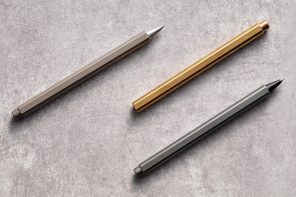 Stilform combined the Ballpoint and Fountain Pen and it’s the most minimal writing instrument I’ve seen