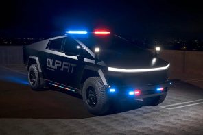 World’s first Cybertruck patrol vehicle is a cool RoboCop Taurus successor in the making