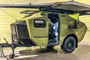 Goliath Campers G-47 teardrop trailer makes Aussies ready for safe and comfortable off-road camping