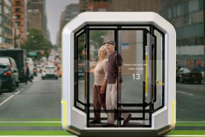 Self-driving pod helps mobility-impaired pedestrians cross dangerous roads