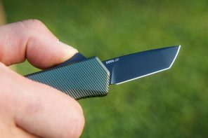 The Tekto A5 Spry Mini is a Tiny yet Mighty OTF Knife with a Tactical Demeanor
