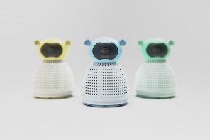 Toy-like air purifier doubles as a baby monitor to help give parents some peace of mind