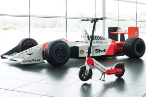 Ayrton Senna’s Legendary 1988 F1 car takes e-scooter form, courtesy Pure Electric