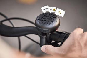 Trek’s $99 Electronic Bicycle Bell is essentially a Bluetooth Speaker you attach to your handlebars