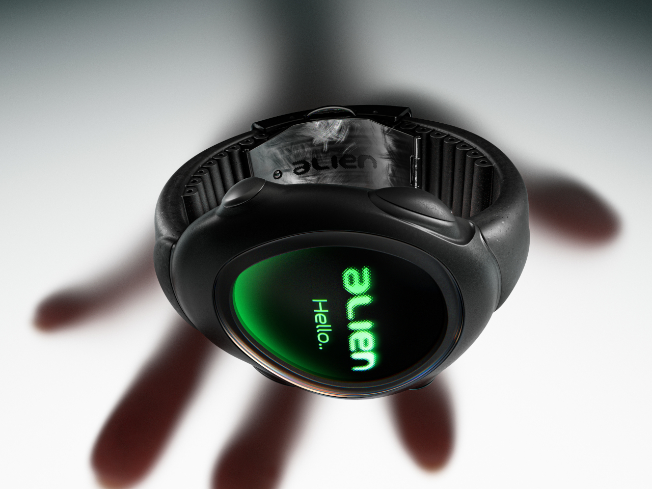 Alien-inspired smartwatch concept eschews conventional design for more organic aesthetics