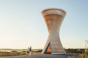 An Hourglass Shaped Observation Tower In Sweden Satisfies The Birdwatcher In You