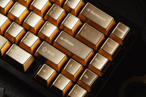 Awekeys Full Metal Keycaps Set Turns Any Mechanical Keyboard Into a Design Object