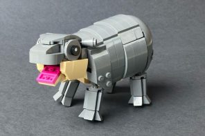 Internet Sensation Moo Deng the Baby Pygmy Hippo gets her own LEGO Build