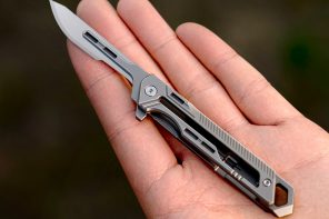 Titanium Folding Knife brings a sharp and stylish tool to your EDC kit and outdoor adventures