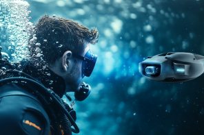 Underwater camera drone concept can autonomously capture high quality footage