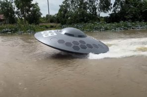 YouTuber builds mind-blowing UFO jet boat you’d want to ride right away