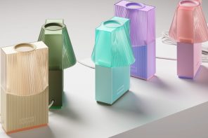 3D Printed lamps made from cornstarch plastic exude cute candy-like vibes