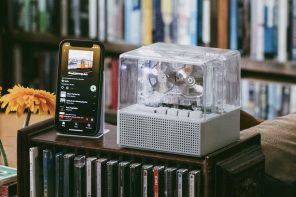 This Teenage Engineering-inspired Cassette Player even has a “Bluetooth Cassette” for Spotify Playback