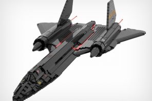 This LEGO Lockheed SR-71 Blackbird Is A Bold Brick-based Tribute to Aviation’s Fastest Jet