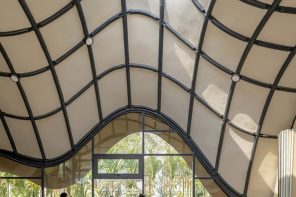 This School In India With An Undulating Green Roof & Sunken Courtyard Is A Relief From Boxy Classrooms