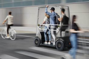 Autonomous Driverless Scooter Offers a Smart Ride Through City Streets