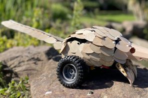 Pangolin-inspired robot can dig and “poop” out seeds to plant trees