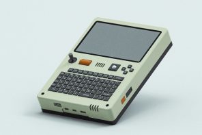 Retro-style handheld computer flaunts QWERTY keyboard and a Raspberry Pi