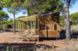 This Little Timber Home In Rural Portugal Is An Off-The-Grid Forest Escape For A Family Of Four