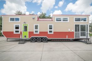 This Custom Built Tiny Home Maximizes Available Space To Sleep Seven People