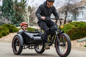 This Electric Cruiser Bike with a Sidecar Will Make You the Coolest Rider on the Road