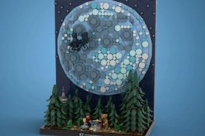 LEGO Meets Spielberg: This 2,204 Brick Fan-made Build Captures the Iconic Scene from E.T.