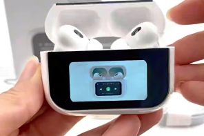 Fake AirPods Pro With A Built-In TouchScreen Feels an AirPods/iPod Frankenstein’s Monster