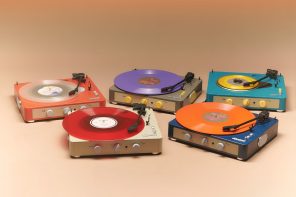 Colorful retro turntables bring back the free-spirited 50s to the present