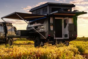 Inspired by desert race, ST5 Supertourer Finke Edition pop-up camper is off-roading genius