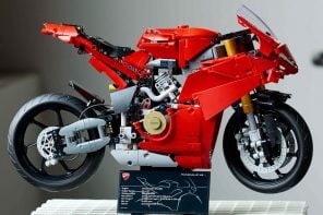 LEGO recreates Ducati Panigale V4 S racer in a stunning 1:4 miniature version