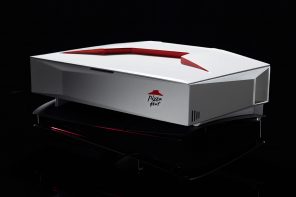 Pizza Hut’s 3D printed pizza warmer uses PS5 to keep slices warm while you play