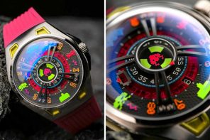 Nubeo’s Space Invaders Automatic Wristwatch Is A Cult Classic that Functions as a Timepiece