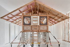 Mobile Child Bedroom Made Using Construction Waste Redefines The Boundaries Of Interior Design