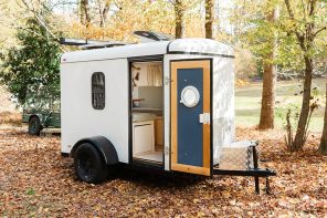 This Super Tiny Home Was Once An Old Cargo Trailer