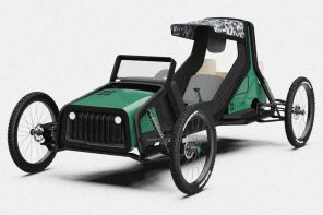 This single-seater electric cargo buggy is the ideal choice for urban or rural hauling needs