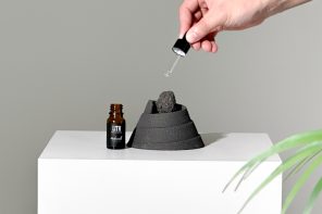 Volcano-like aroma diffuser concept requires no power or heat to work its magic